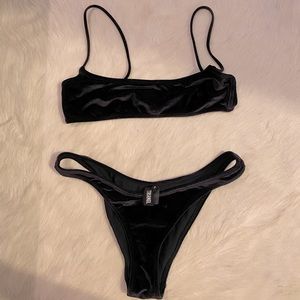 Triangl Mica Swimsuit in Ebony Black